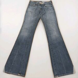 Citizen Of Humanity Kelly #001 Jeans Womens Sz 28 Low Waist Bootcut Blue Y2K vtg